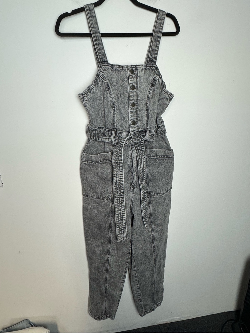 Universal Thread Acid Wash Denim Jumpsuit 8 - Picture 2 of 8